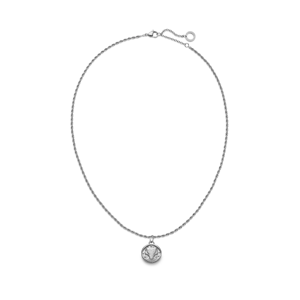 Gemini Charm Silver