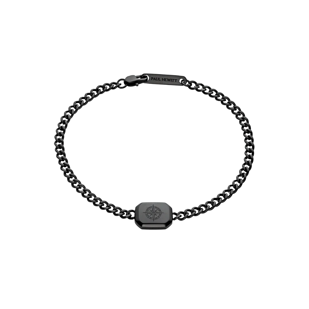 Men's Windrose II Bracelet Black