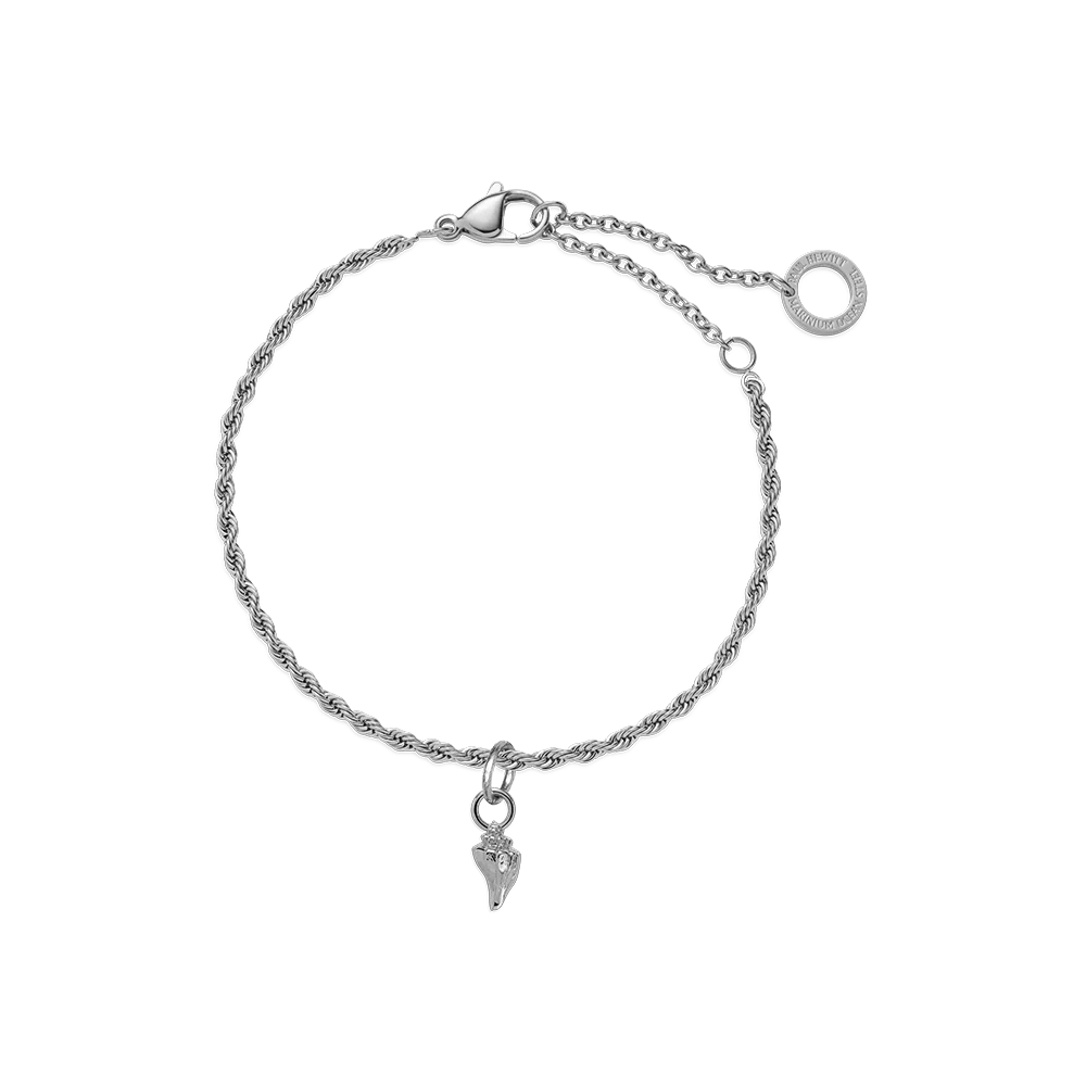 Sea Shell Charm Silver