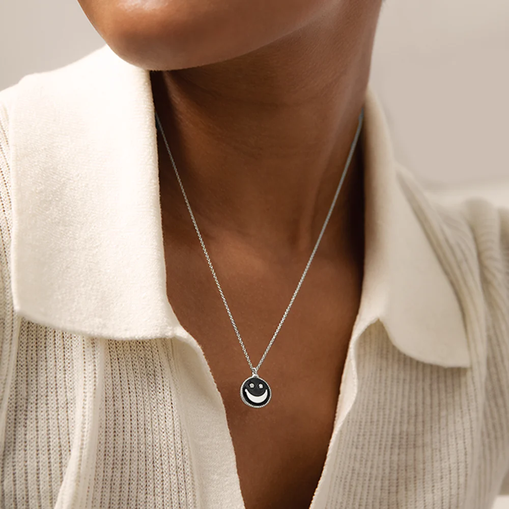 SuMoS Necklace Silver night black