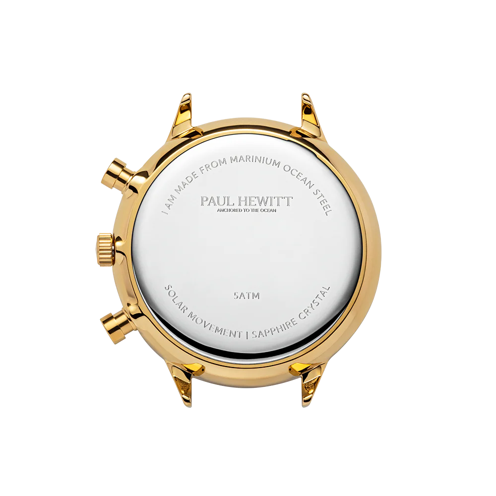 Oceanpulse watch gold white