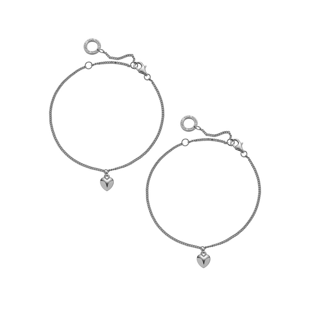 Ocean Heart Mama Set Silver