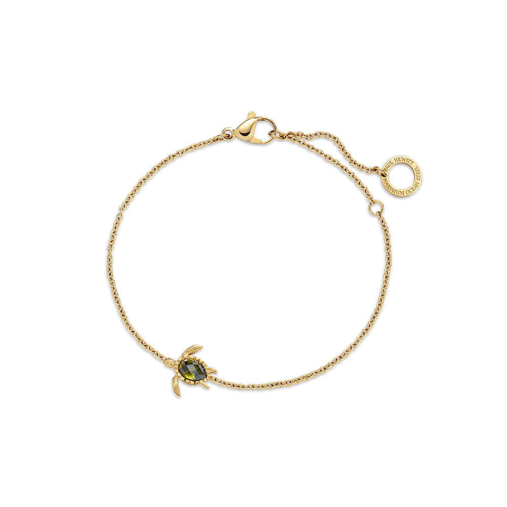 Turtle Mono Bracelet Gold