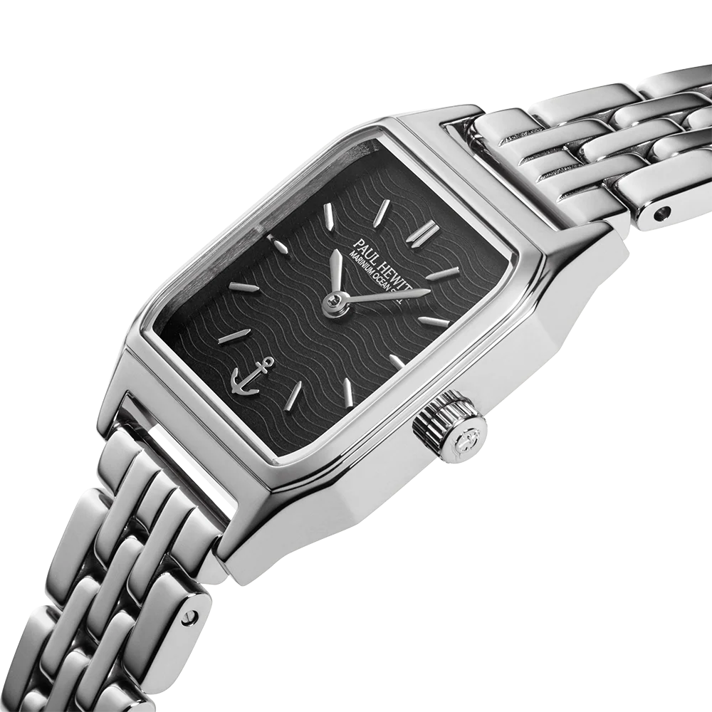 Petit Soleil Watch Silver Black