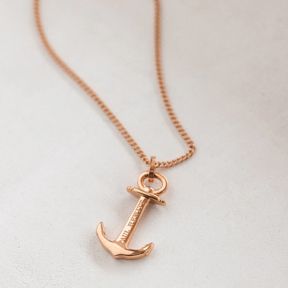 The Anchor Necklace rose gold