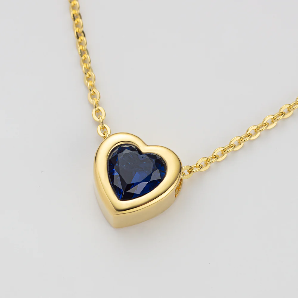 Heart of the Sea Mono Necklace Gold
