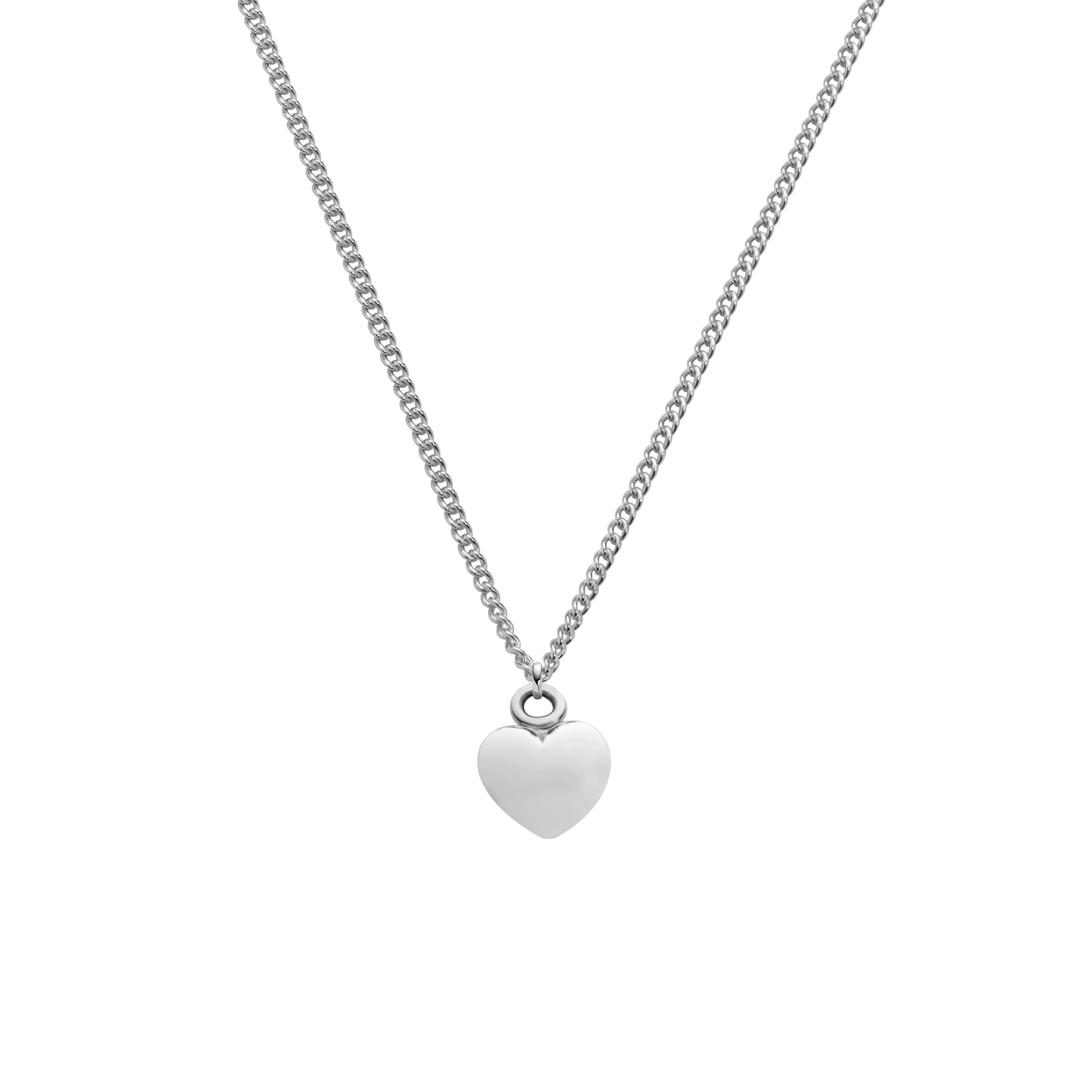 Ocean Heart Necklace Gold