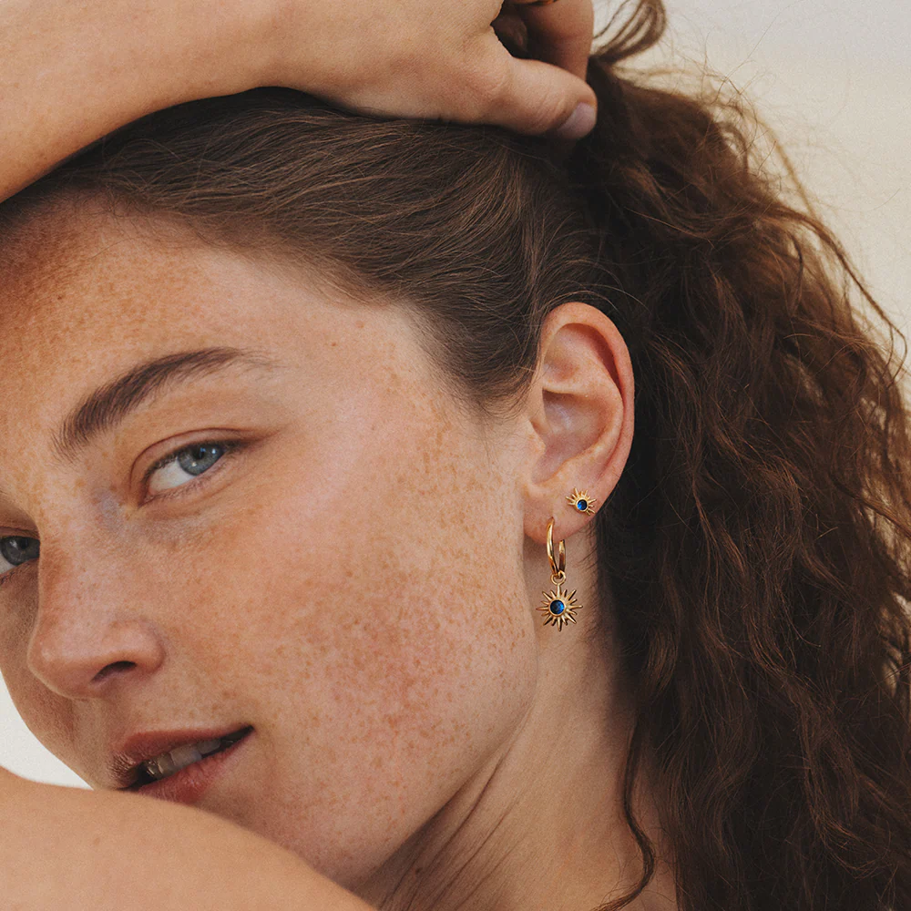 Aurora Hoops Earring Gold