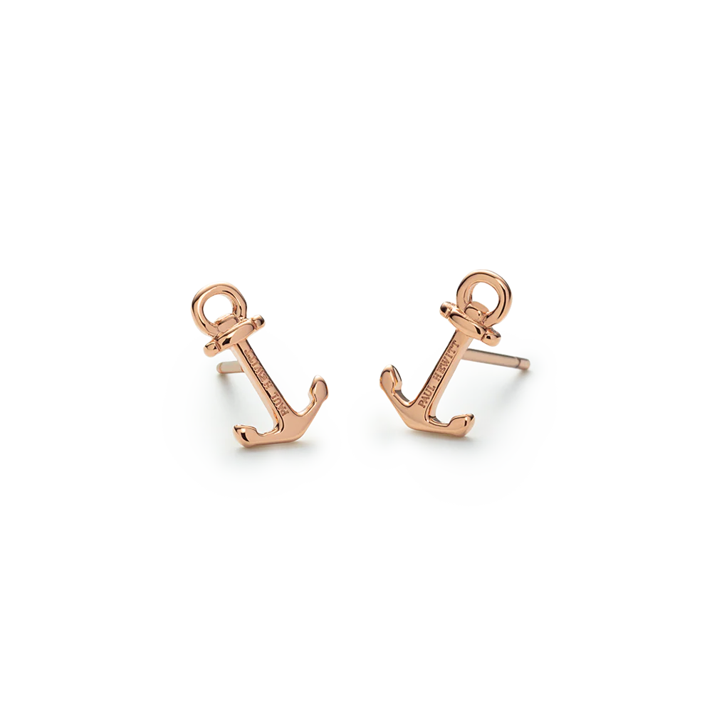 The Anchor Earring rose gold