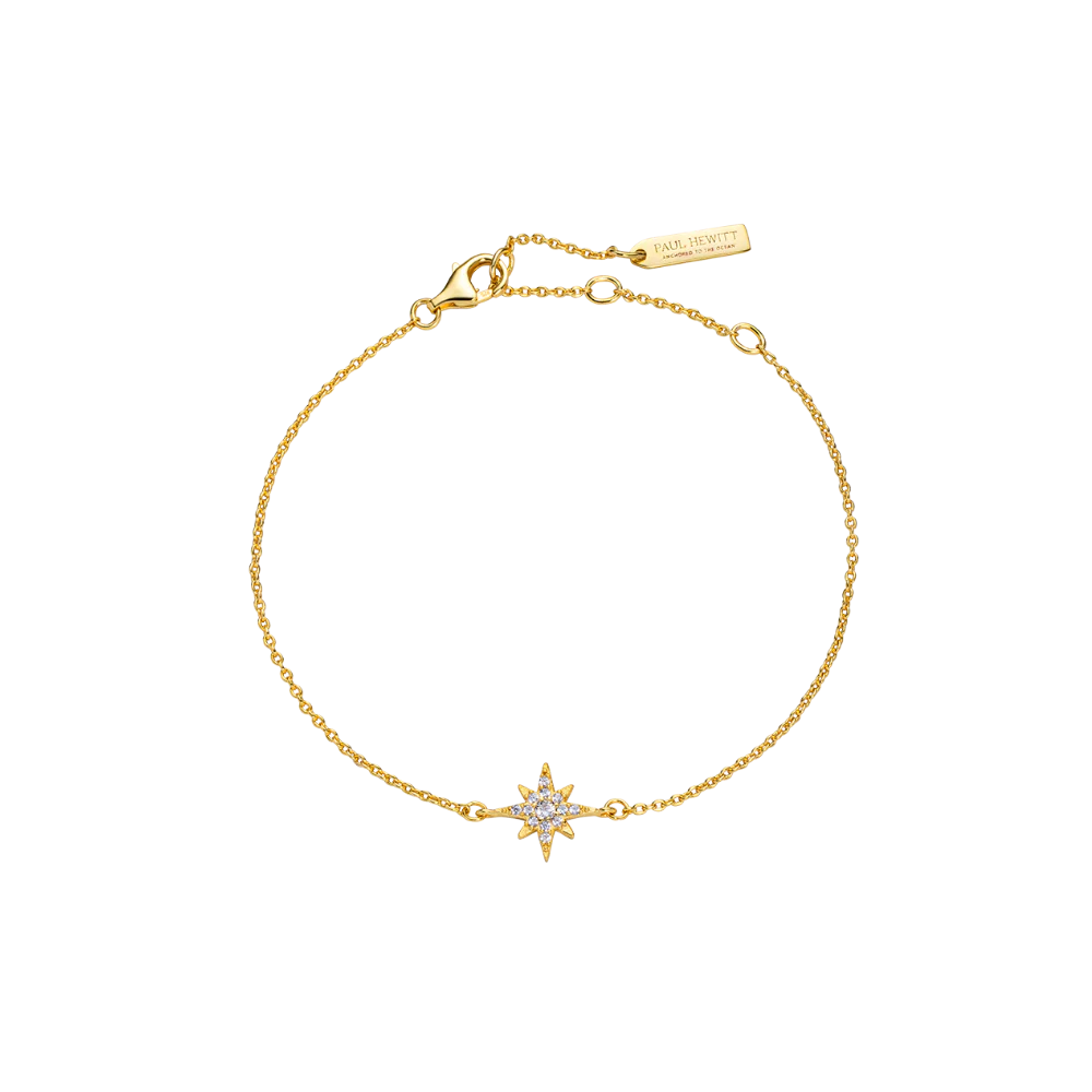 Windrose Mono Bracelet Gold