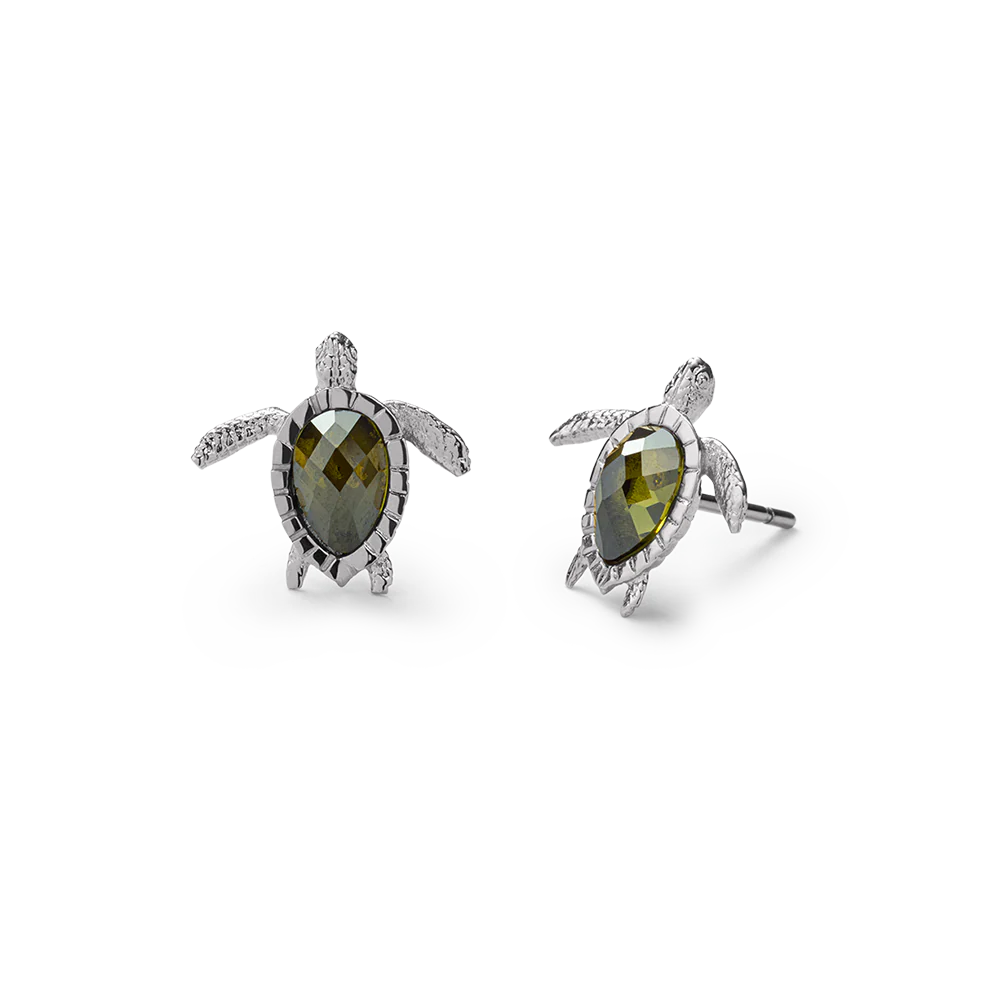 Turtle Earring Silver