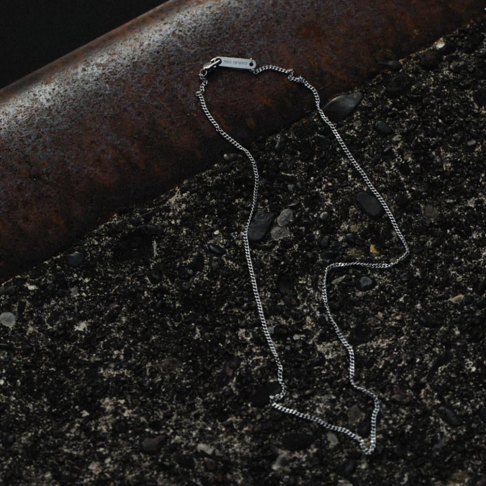 Men's Essential Necklace Silver