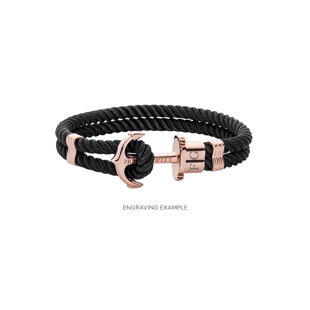 PHREP bracelet rose gold black