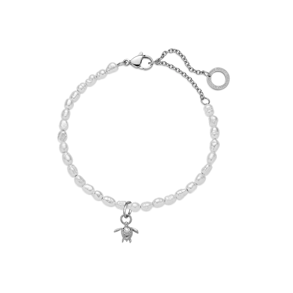 Pearl bracelet silver