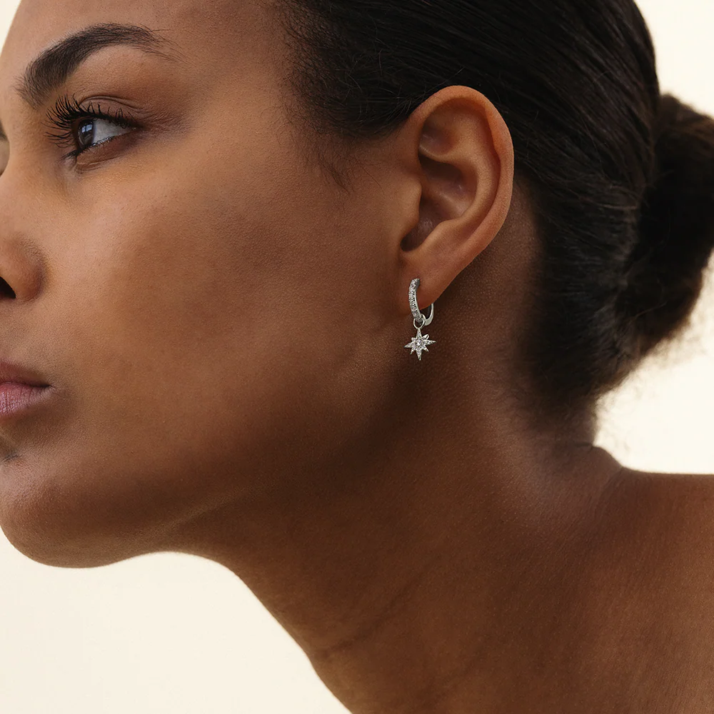 Windrose Hoops Silver