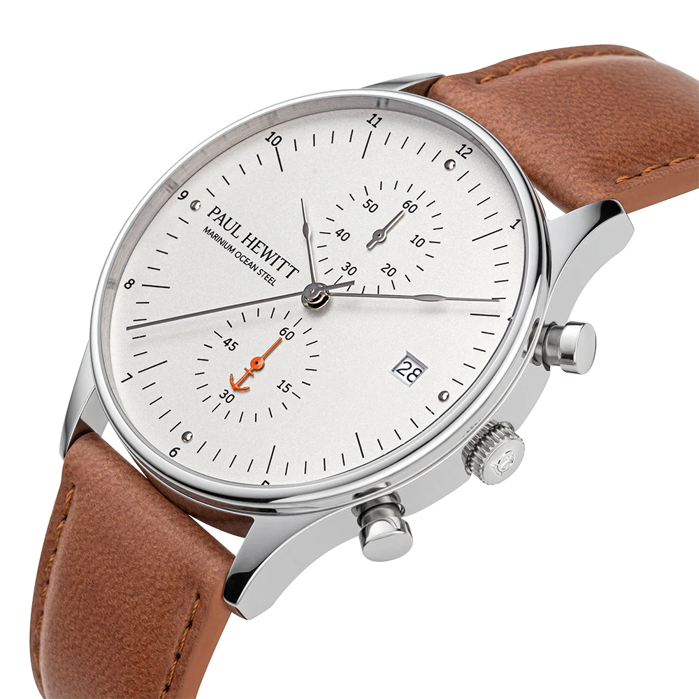 Chrono Quartz Leather brown