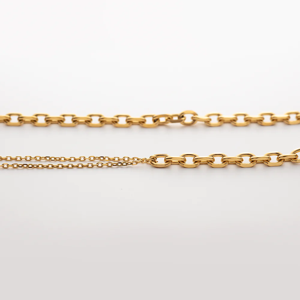 Treasures of the Sea Duo Necklace Gold