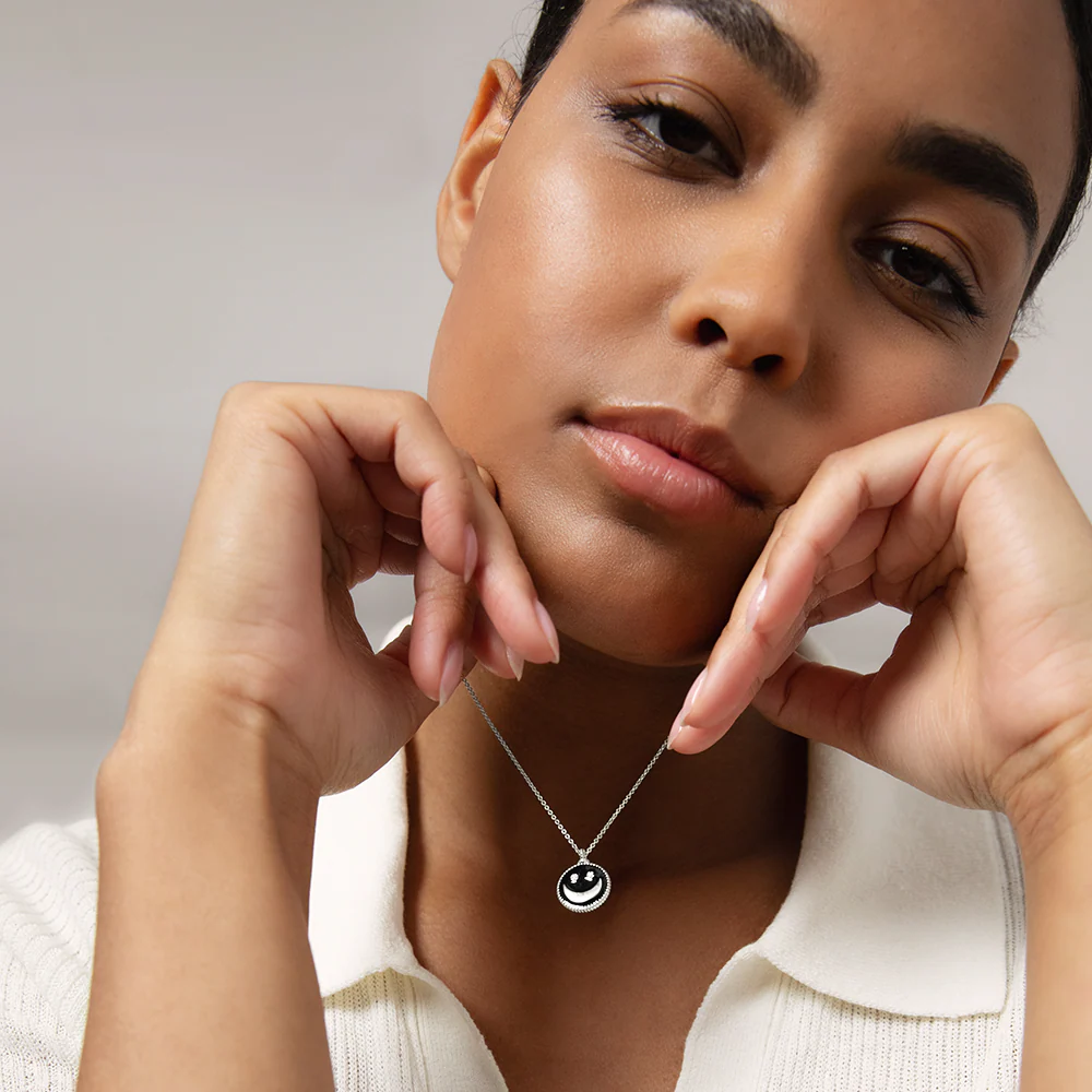 SuMoS Necklace Silver night black