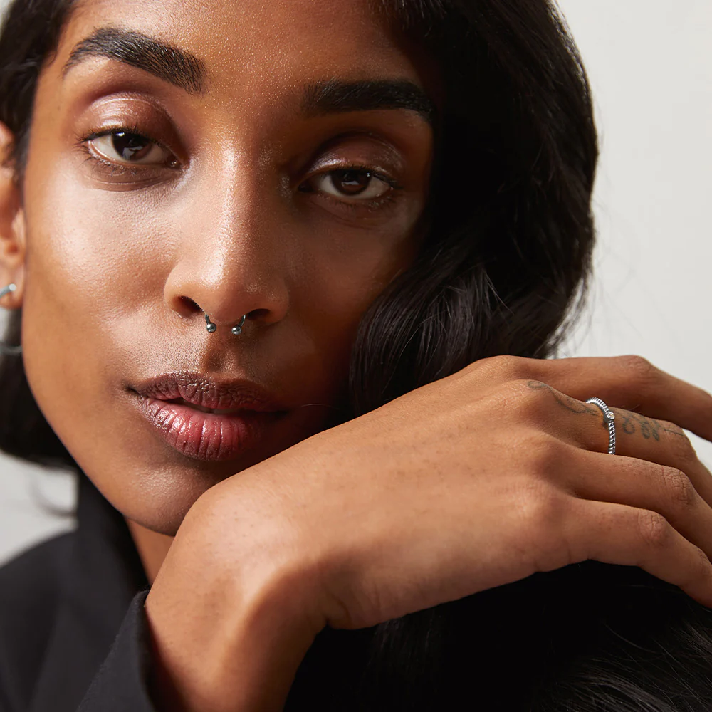 Ring North Star silver