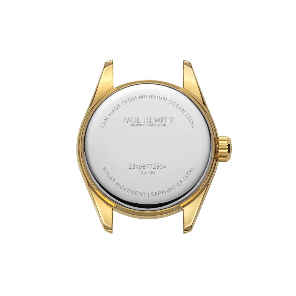 Petit Soleil Round Watch Gold Black