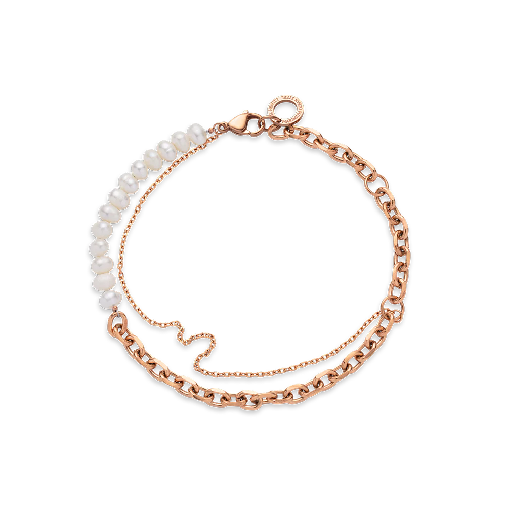 Treasures of the Sea Duo Bracelet Rose Gold