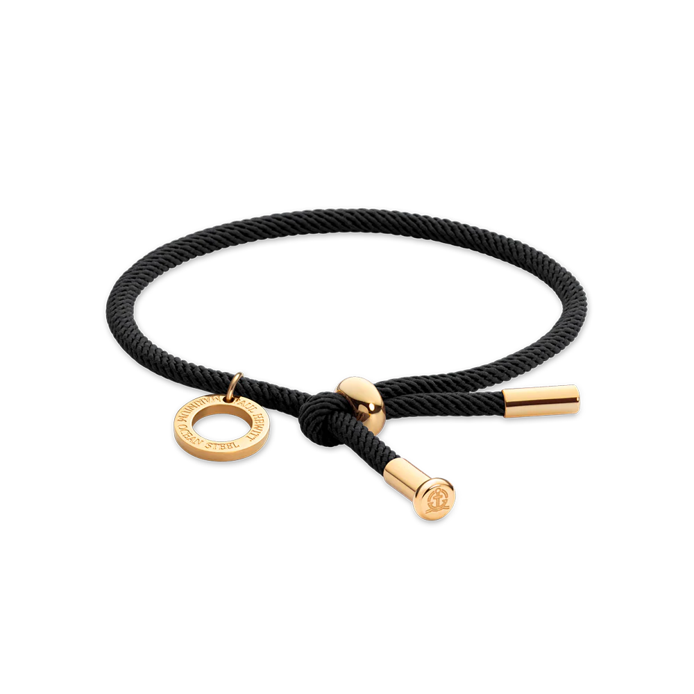 Vitamin Sea Bracelet Gold Black