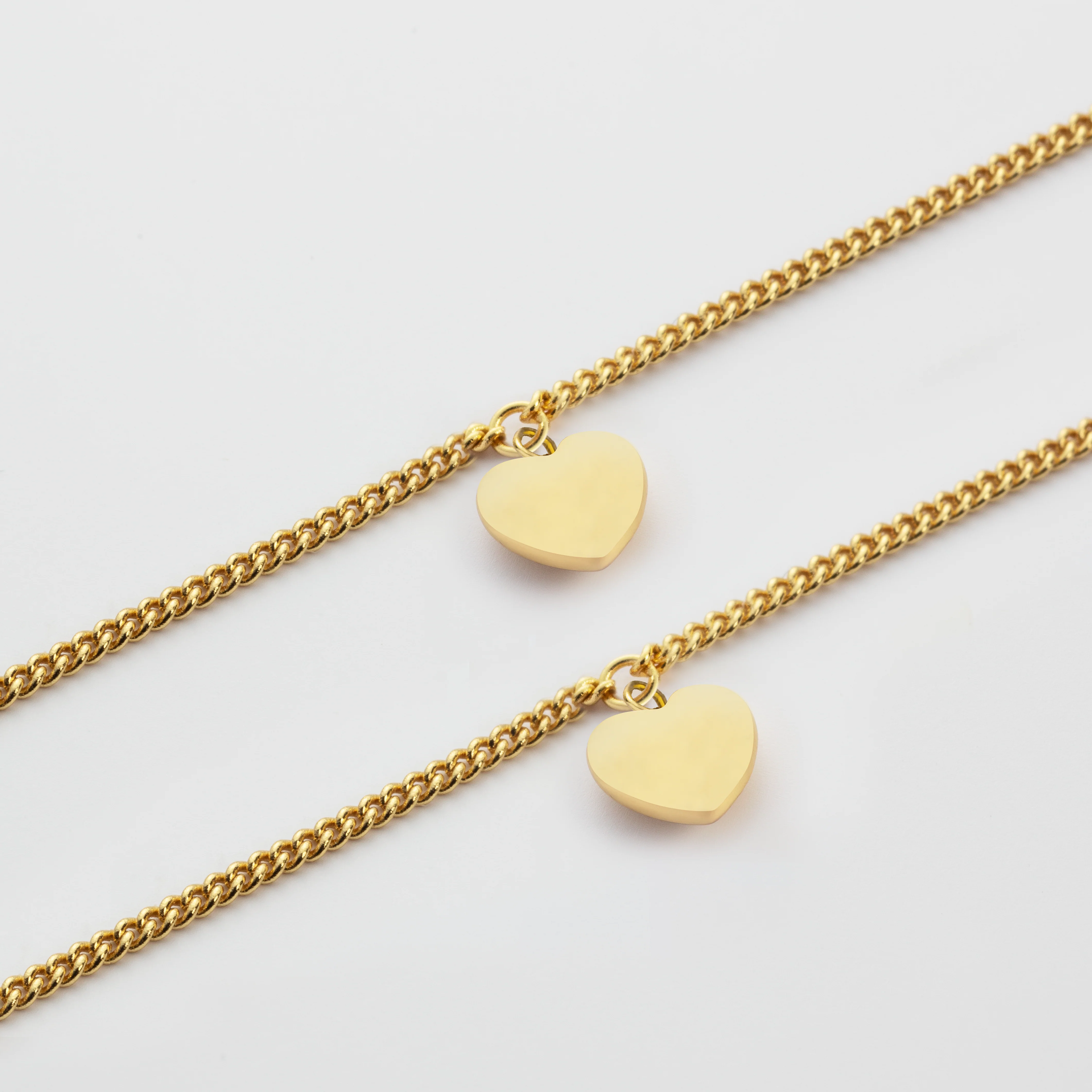 Ocean Heart Mama Set Gold