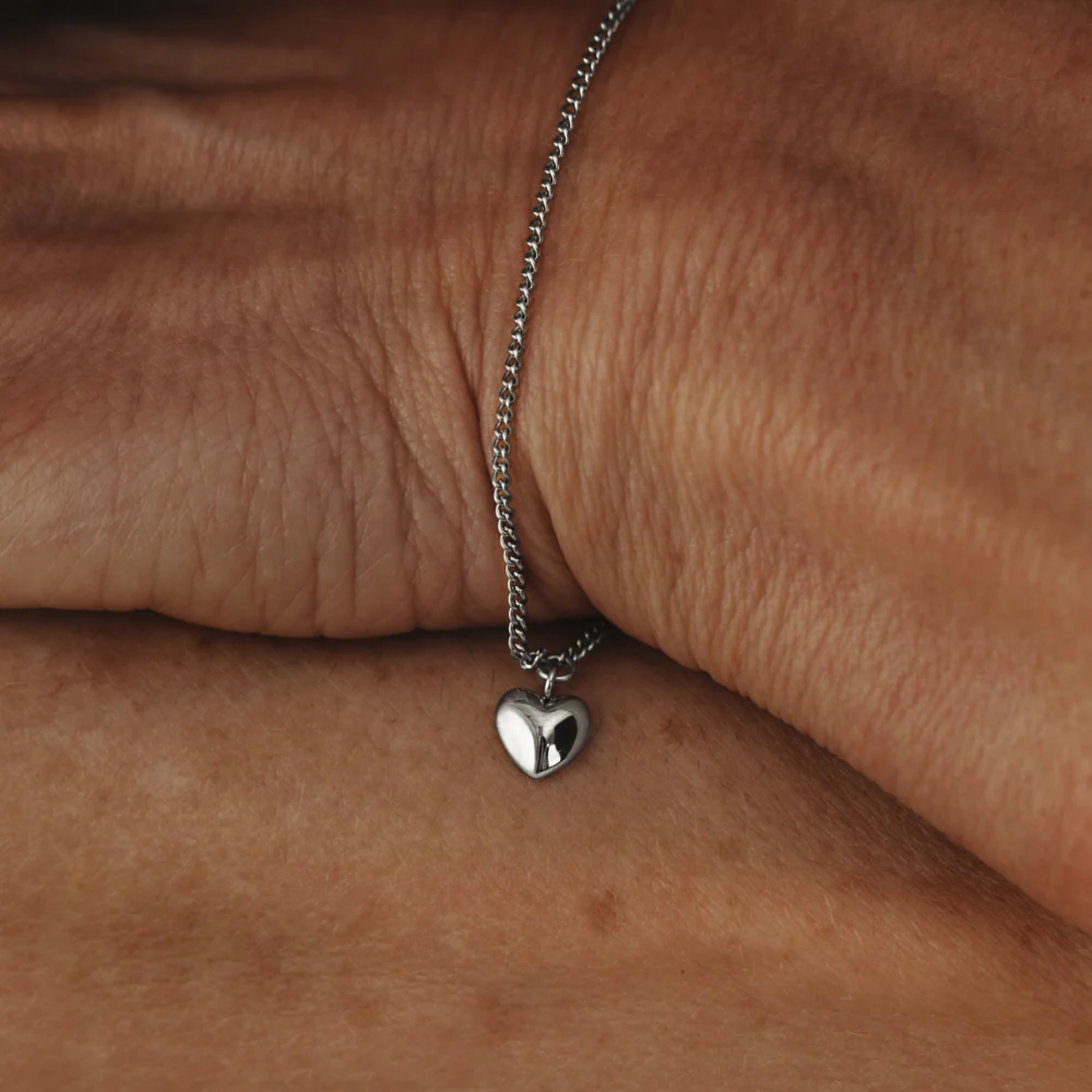 Ocean Heart Bracelet Silver