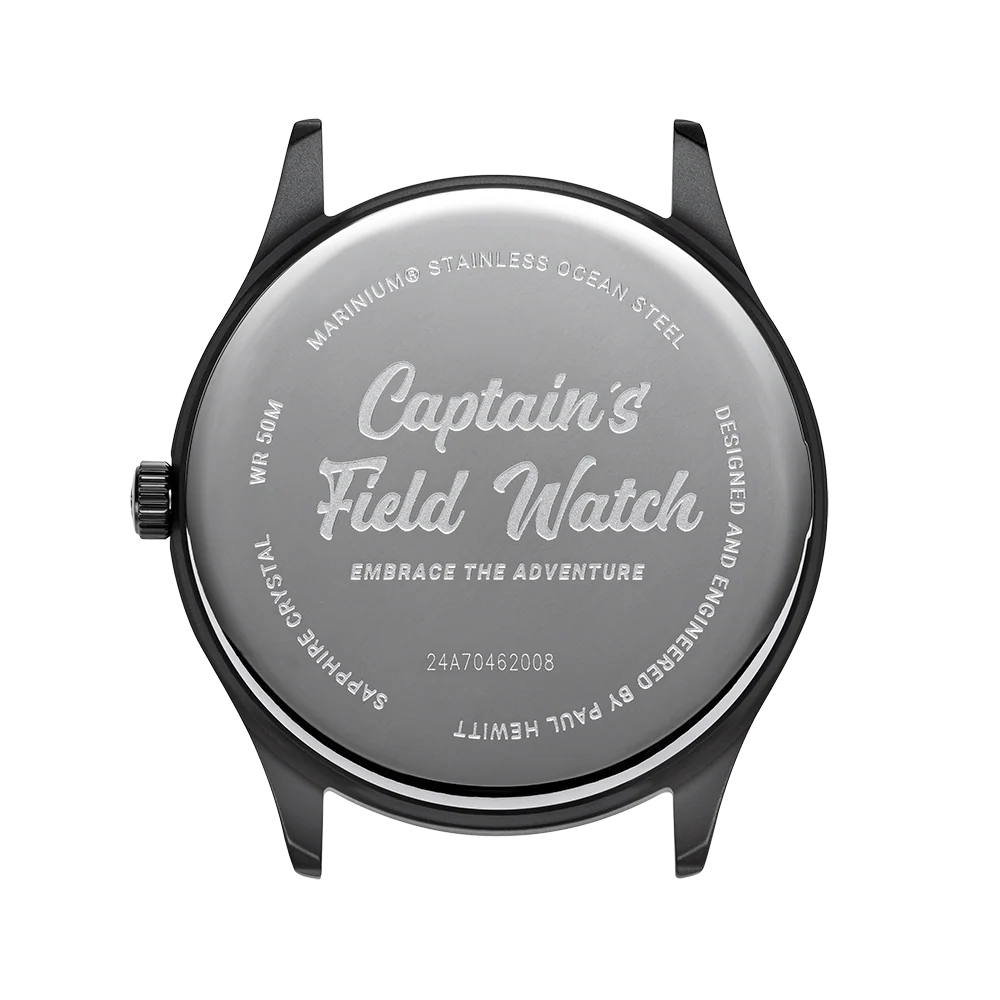 Captain's Field Watch Midnight black