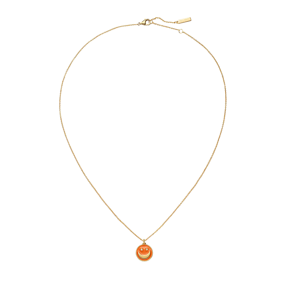 SuMoS Necklace Gold bright orange