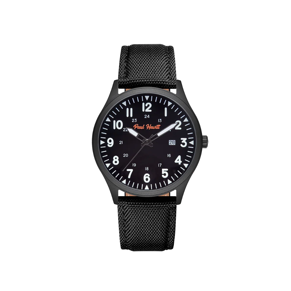 Captain's Field Watch Midnight black