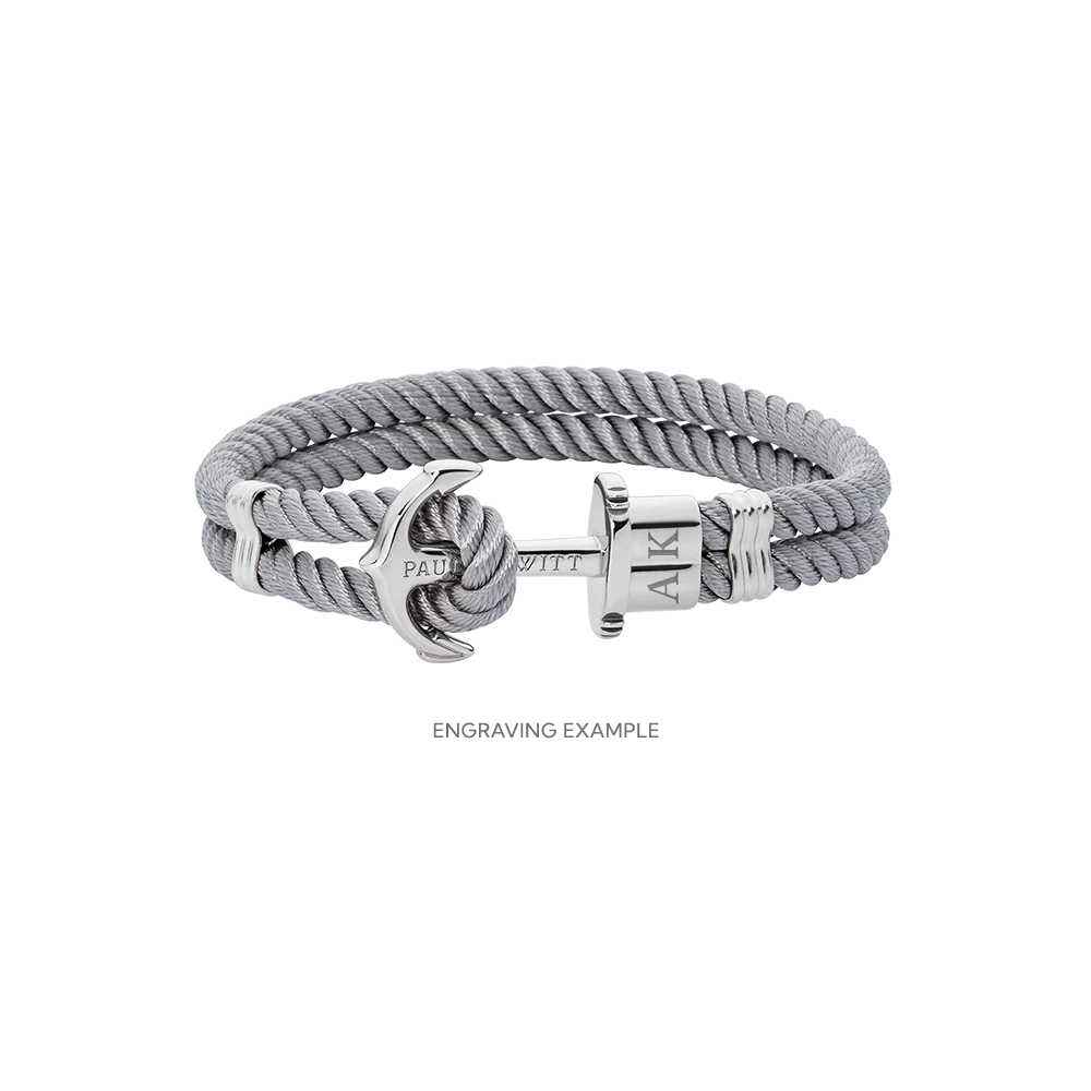 PHREP Bracelet Silver Grey