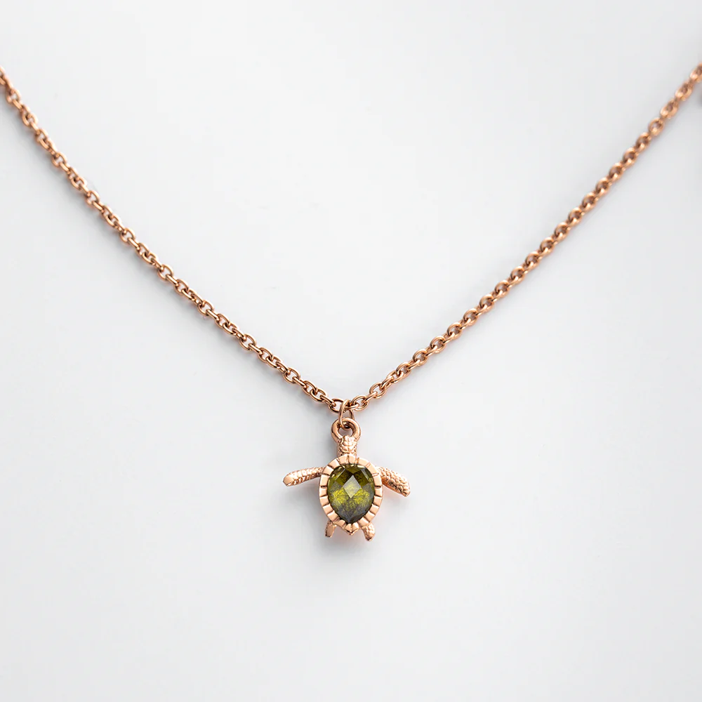 Set Turtle III rose gold