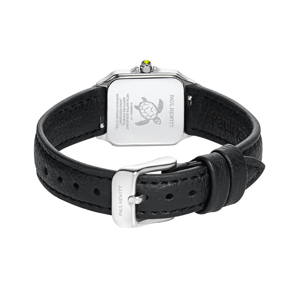 Petite Tortue black & silver