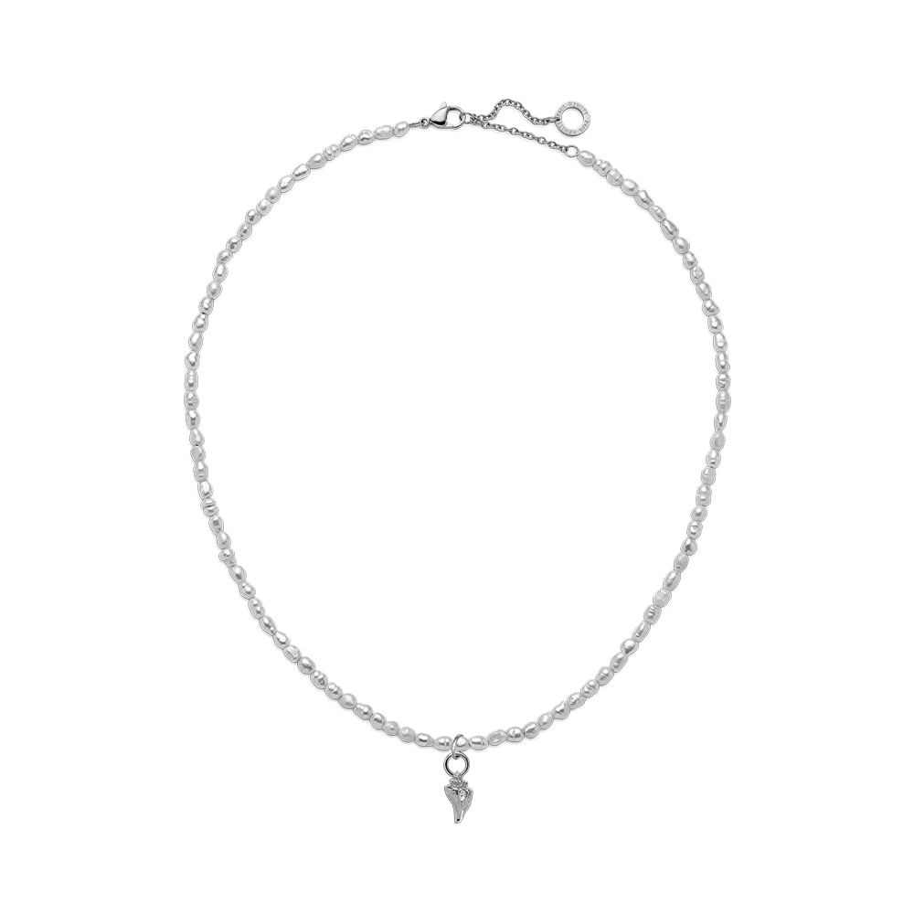 Sea Shell Charm Silver