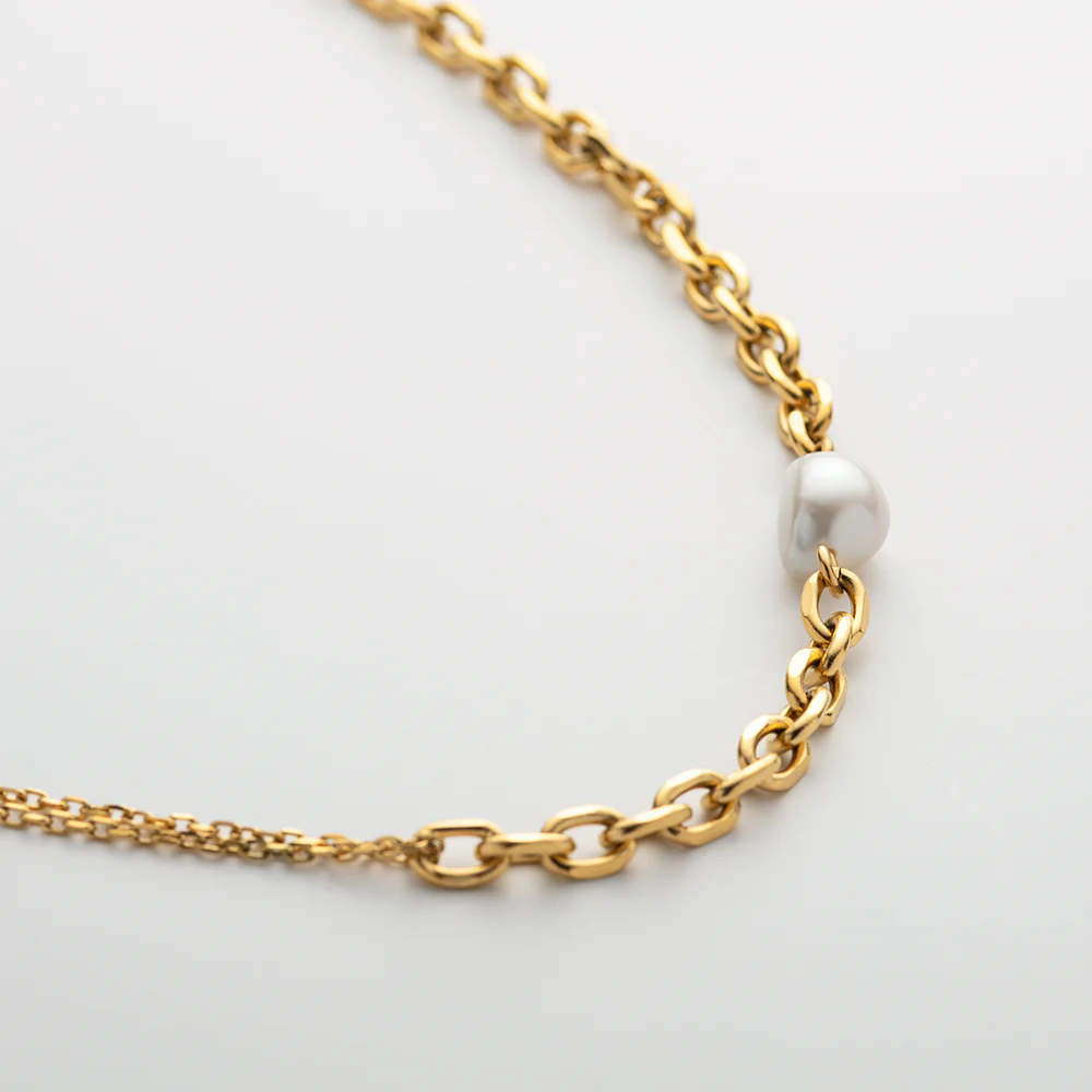 Treasures of the Sea Duo Necklace Gold