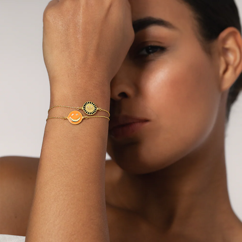 SuMoS Bracelet Gold night black