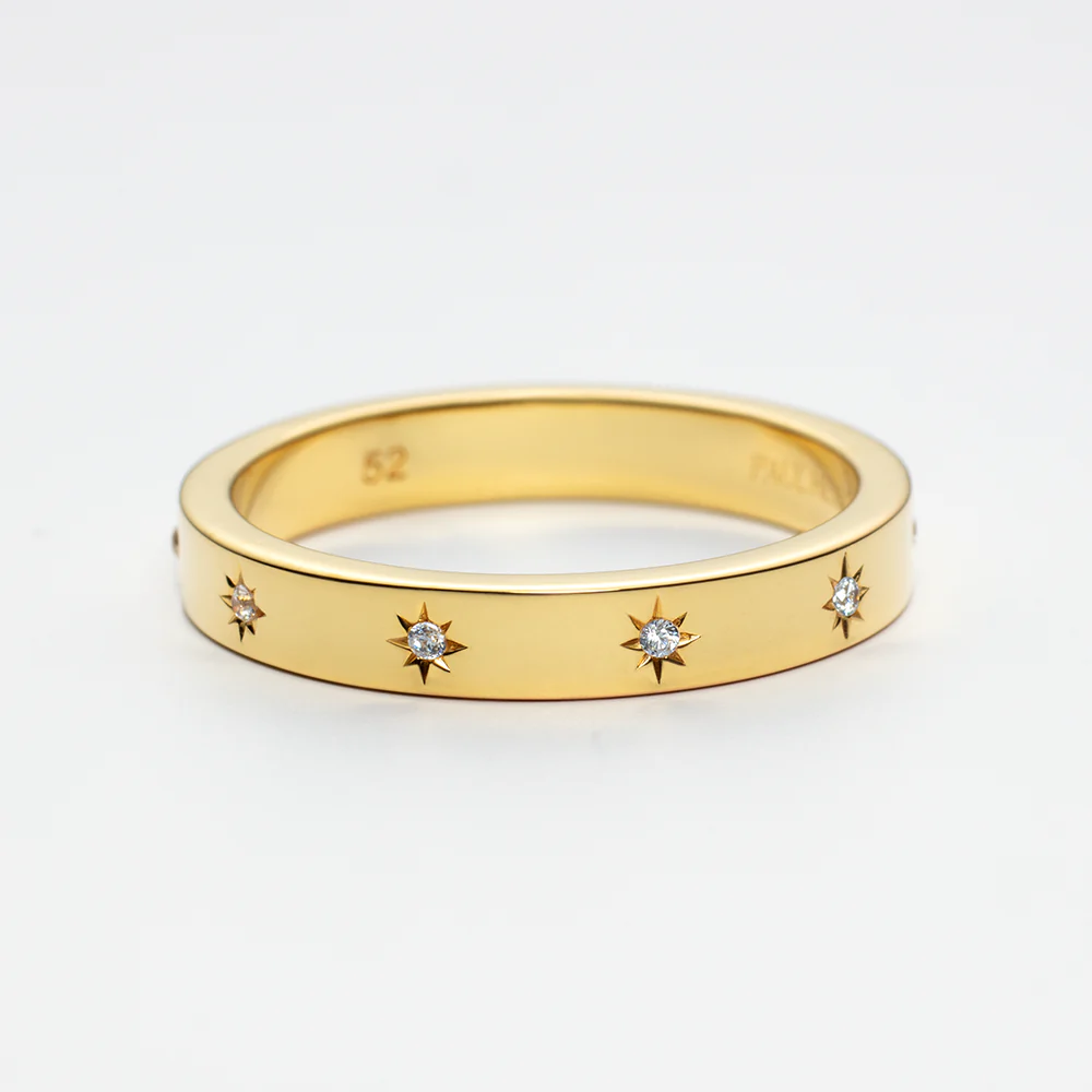 Windrose Intuition Ring Gold