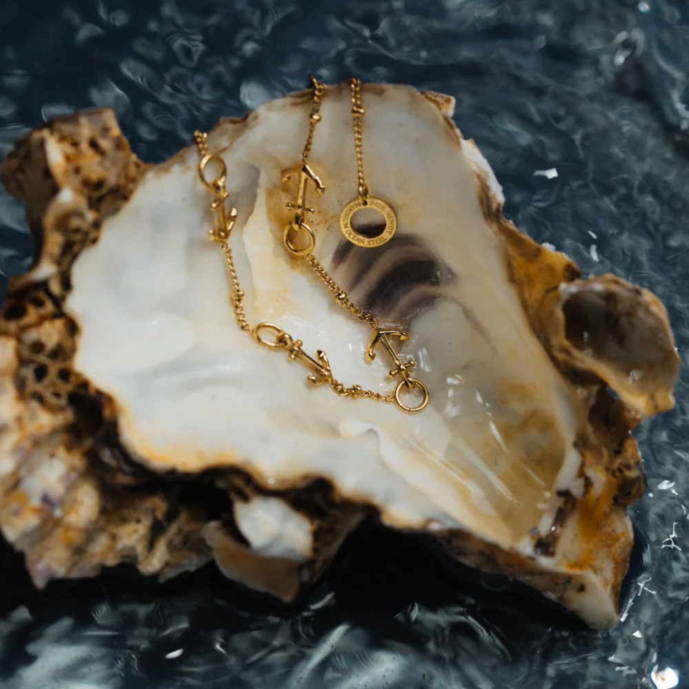 The Anchor II bracelet gold