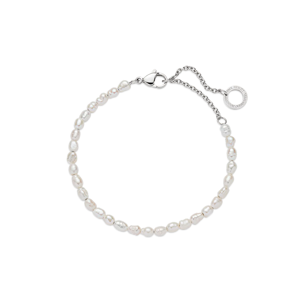 Pearl bracelet silver