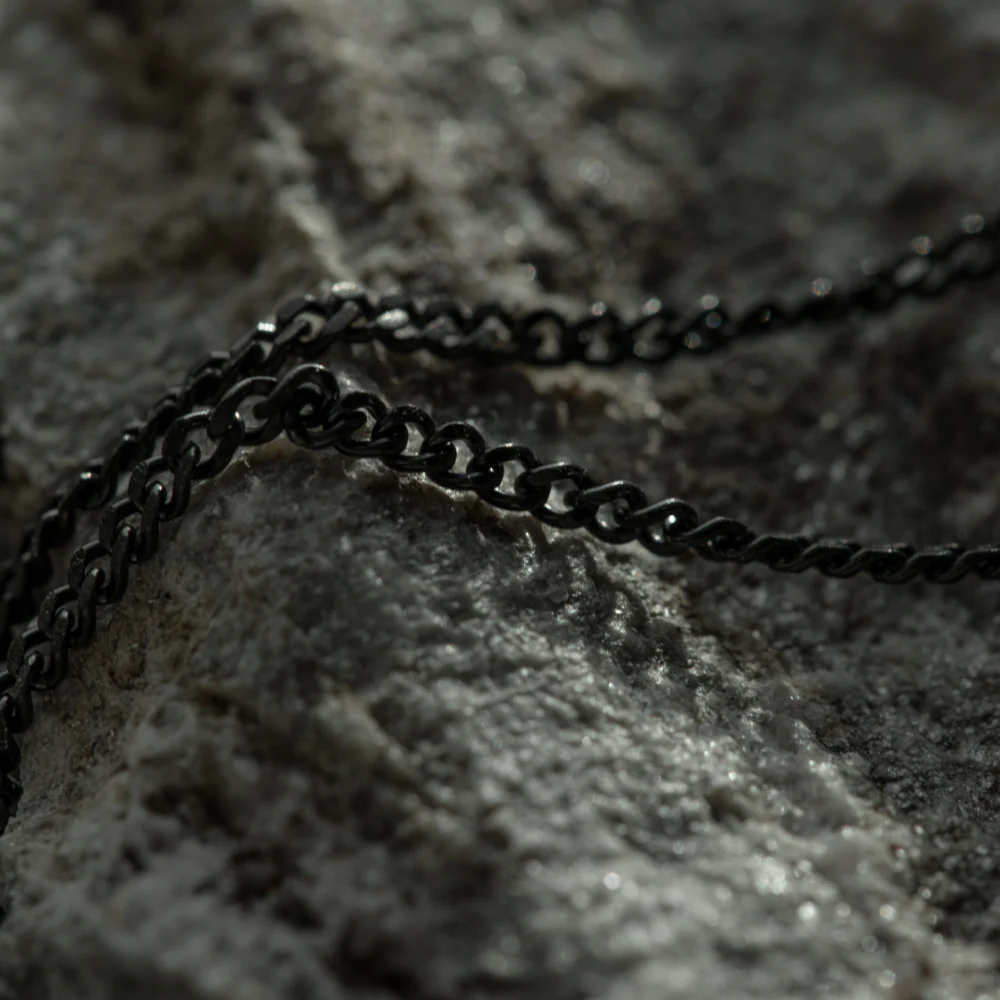 Men's Essential Necklace Black