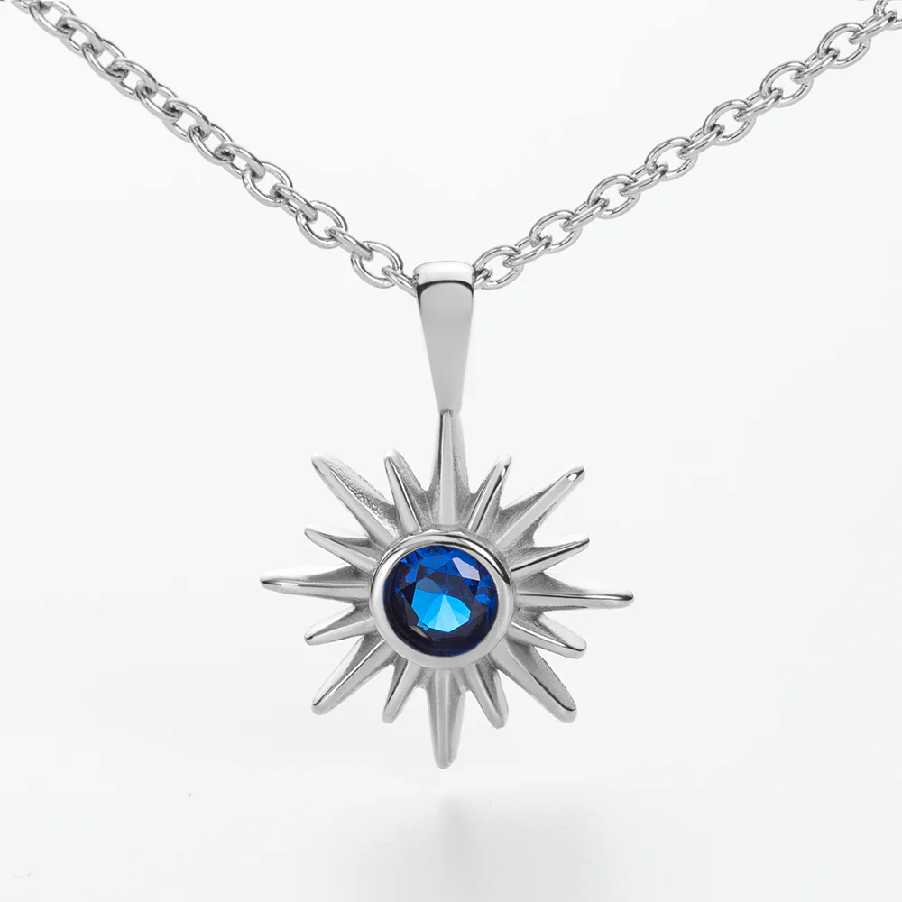 Aurora Necklace Silver