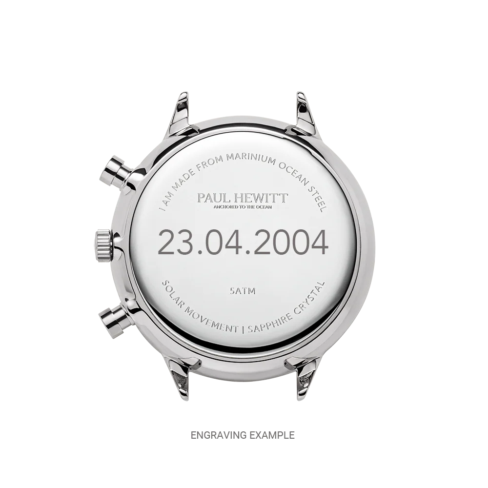 Oceanpulse watch silver white