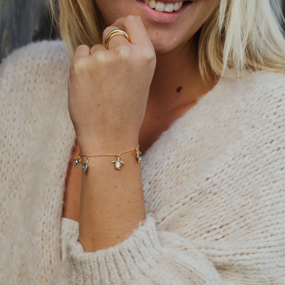 Turtle Rainbow Bracelet