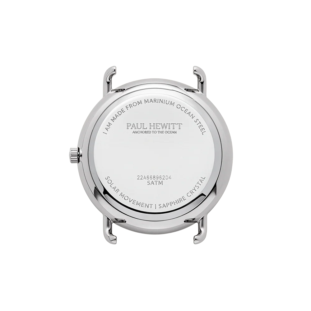 Sailor 33 mm watch silver blue