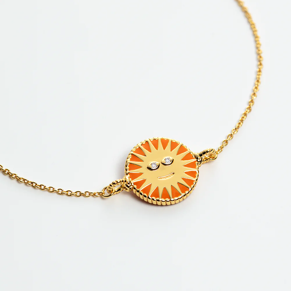 SuMoS Bracelet Gold bright orange