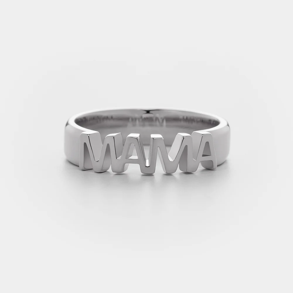 Mama Ring Silver