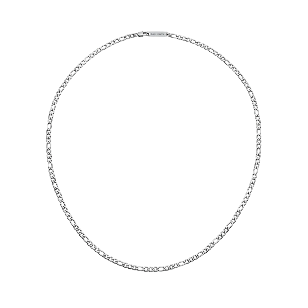 Men's Cuban Necklace Silver