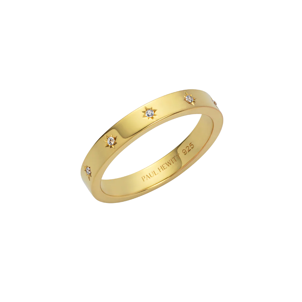 Windrose Intuition Ring Gold