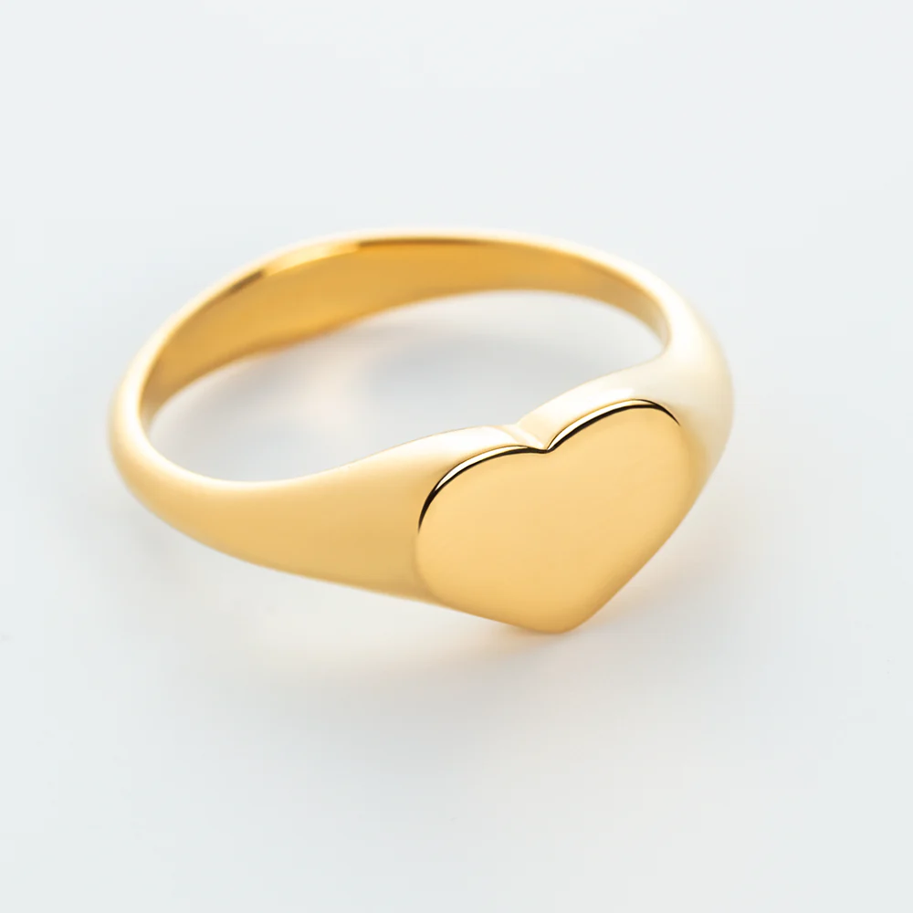 Heart Ring Gold